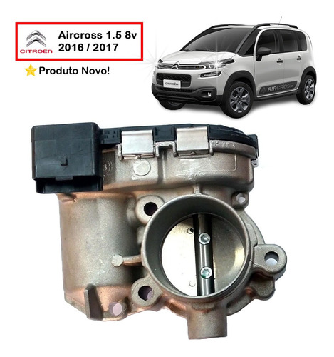 Corpo De Borboleta Tbi Citroen C3 1.5 8v 2016 2017 Novo