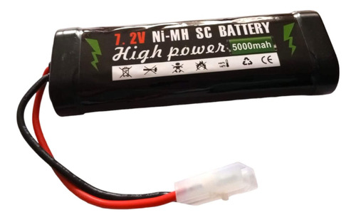 Bateria Ni-mh 7.2v 5000mah 30c + Cargador