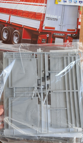 Heller Vagon De Trailer Completo Deplastico Para Armar 1/24 (Usado)
