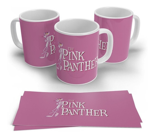 Taza Ceramica Sublimada La Pantera Rosa #528