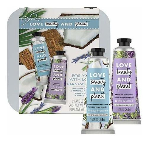 Kits - Love Beauty And Planet Hand Lotion Gift Set Coconut W