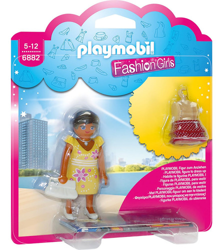 Set Playmobil Figura  Fashion Girls Moda De Verano Tts Tutti