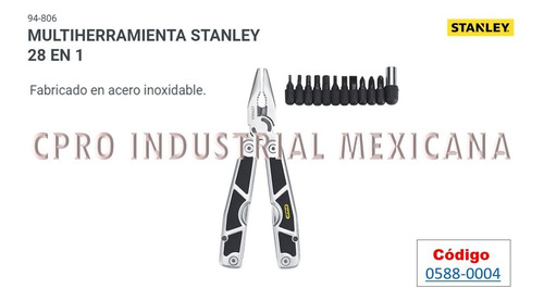 Multiherramienta Stanley 28 En 1 94-806 S