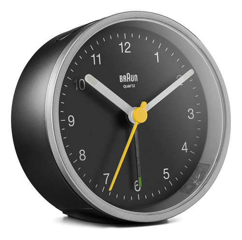 Braun Reloj Despertador Analógico Clásico Con Repetición Y L