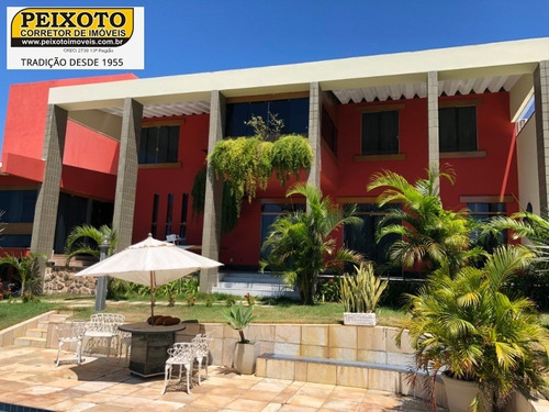 Imagem 1 de 30 de Linda Casa Com 5 Quartos Sendo 3 Suítes, 5 Salas, 4 Vagas, Lazer Com Piscina, Jardim, Em Nova Guarapari - Ca00162 - 33585936