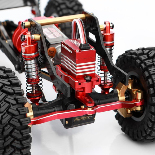 Globact Servo De Metal De 9 Kg Para Trx4m Con Brazo Servo Se