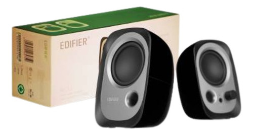 Parlantes Edifier 2.0 R12u Negro