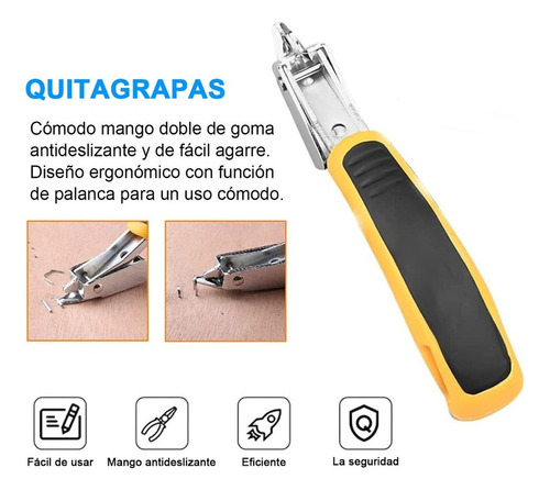 Engrapadora Tipo Pistola For Tapiceria Con 3000 Grapas T