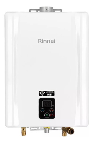 Aquecedor Agua Rinnai A Gás Digital Reu-e170 Feh 17 Litros