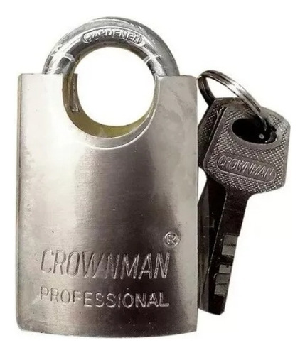 Candado Seguridad 40mm Acero Crownman