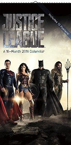 Poscal La Liga De La Justicia Pelicula 2018 Mini Calendario