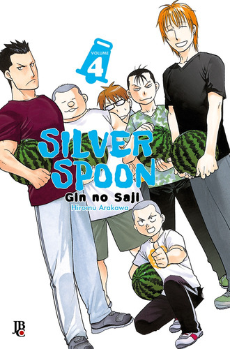 Silver Spoon - Vol. 4, de Arakawa, Hiromu. Japorama Editora e Comunicação Ltda, capa mole em português, 2022