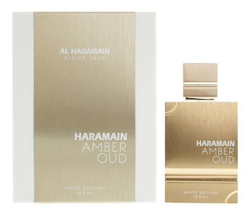 Perfume Al Haramain Amber Oud White Edition 100 Ml Edp Mujer