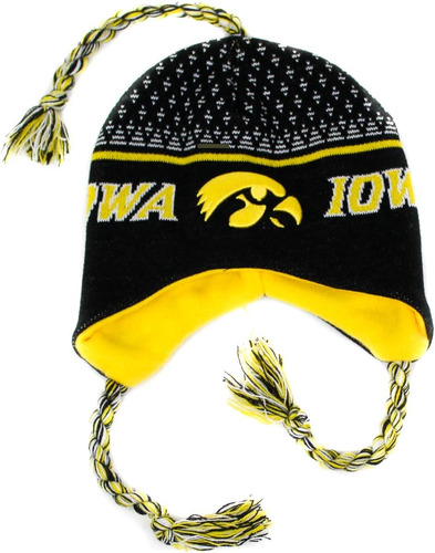 Ncaa Iowa Hawkeyes Tobogán Hombre, Negro