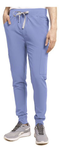 Pantalón Hombre Scorpi Active Celeste - Uniformes Clínicos