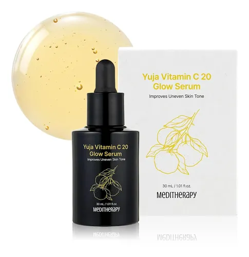 Yuja Vitamina C 20 Soro De Brilho Soro Coreano De Vitamina C