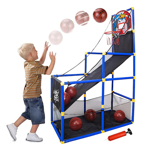 Juego De Arcade De Baloncesto Para Niños, Máquina De Tiro