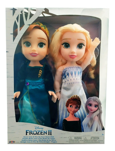 Jakks Pacific. Set De Muñecas Anna Y Elsa, Reinas Frozen 2