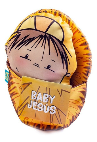 Baby Jesús. Muñeco De Apego Del Niño Jesús De Tela De 31 Cms