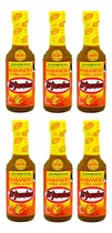 Comprar 6 Salsas Habanero Y Piña Asada El Yucateco 120ml C\u002Fu