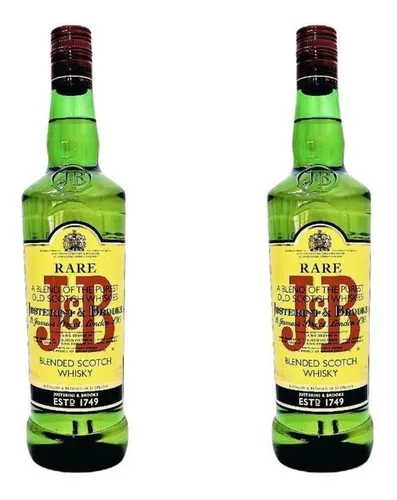 Whisky J&b 750 Ml Jb X2 Whiskies Whiskey Wisky - Fullescabio