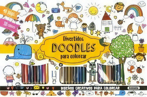 Divertidos Doodles Para Colorear, De Susaeta, Equipo. Editorial Susaeta En Español