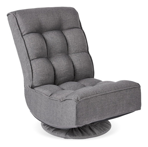 Silla Reclinable Gaming, Gris Oscuro Best Choice Products