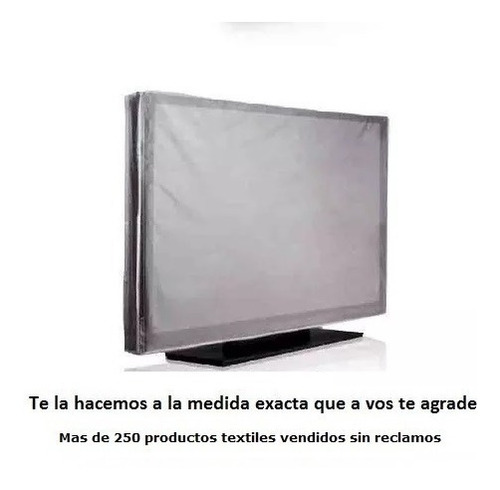 Funda Tv Led Premium Artesanal Protectiva Todas A Medida