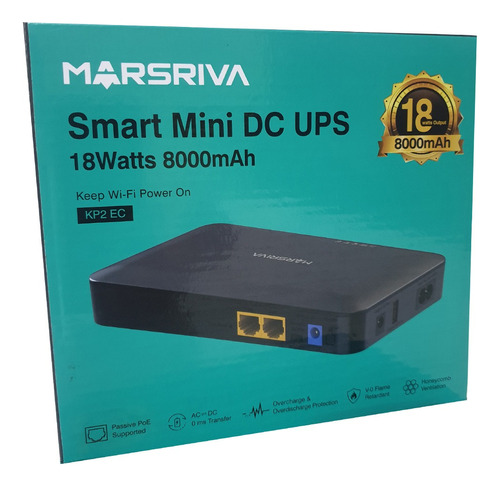 Mini Ups Marsriva Poe Modem Router  8000mah