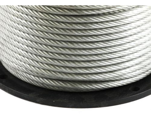 Piletas Gym Cable De Acero  Rev. En Pvc 6.00 Mm X 16 Mt