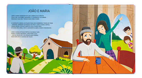 Clássicos Em Quebra-cabeças: João E Maria