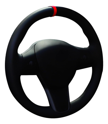 Tesla Model Y/3 - Rotulador Decorativo Para Volante (gamuza 