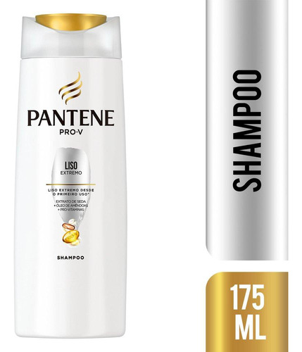Shampoo Pantene Liso Extremo 175ml