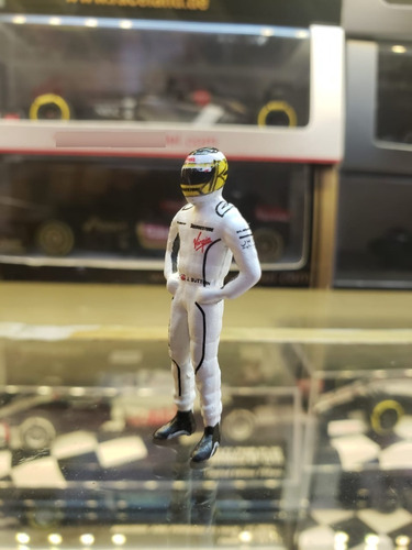Jenson Button Figura F1 Piloto 1/43 