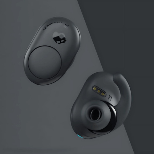 Fone De Ouvido Skullcandy Push True Wireless Em Cinza Escuro Cinza