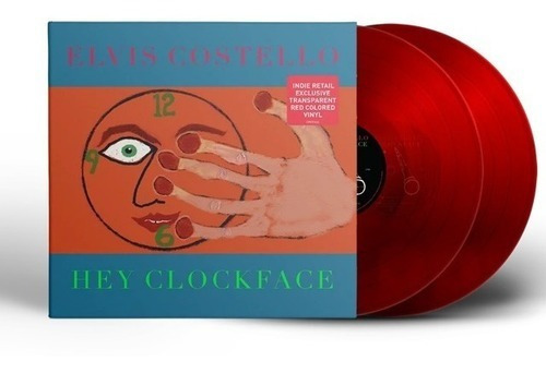 Elvis Costello - Hey Clockface Vinilo Doble Color Rojo