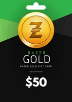 Comprar Tarjeta Razer Gold Gift Card 50 Usd Entrega Inmediata