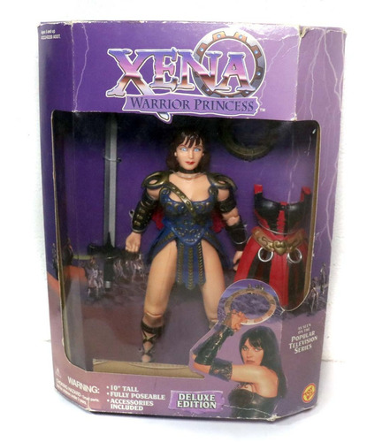 Boneca Xena Gigante 25cm Toybiz Hercules 1996 Toy Biz