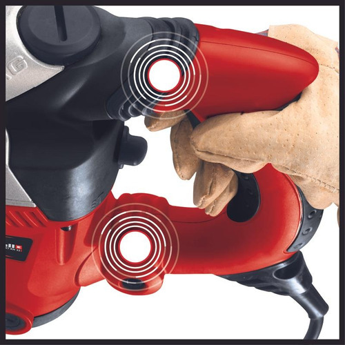 Imagen 4 de 10 de Rotomartillo electroneumático Einhell Expert RT-RH 32 rojo, negro y acero frecuencia de 50Hz con 1250W de potencia 230V