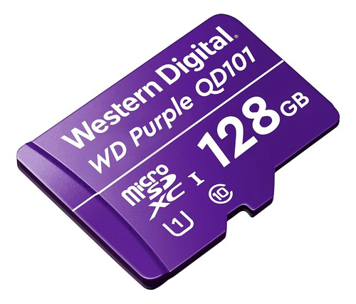 Tarjeta De Memoria Micro Sd 128gb Wd Purple Cámara - Cover