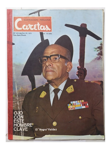 Revista Caretas - Roberto Challe 1971 - Universitario