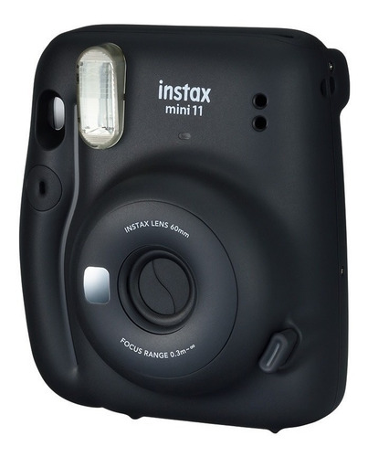 Imagen 4 de 6 de Cámara Fujifilm Instax Mini 11 Selfie+60 Fotos Charcoal Gray