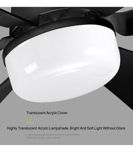 Ventilador Abanico Techo Lámpara Control Remoto Iluminación
