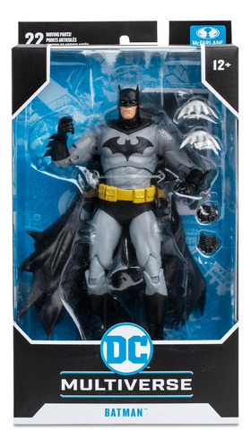 Figura Dc Multiverse - Batman: Hush - Batman (black & Grey)