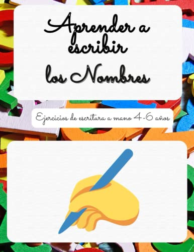 Aprender A Escribir Los Nombres: Ejercicios De Escritura A M