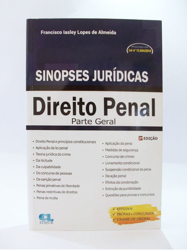 Sinopses Jurídicas Direito Penal - Parte Geral