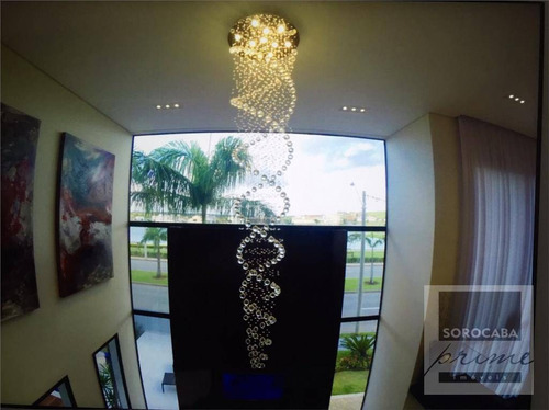 Imagem 10 de 30 de Sobrado Com 4 Dormitórios À Venda, 325 M² Por R$ 2.500.000,00 - Condomínio Ibiti Royal Park - Sorocaba/sp - So0010