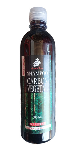 Shampoo Carbon Vegetal Natural 500 Ml