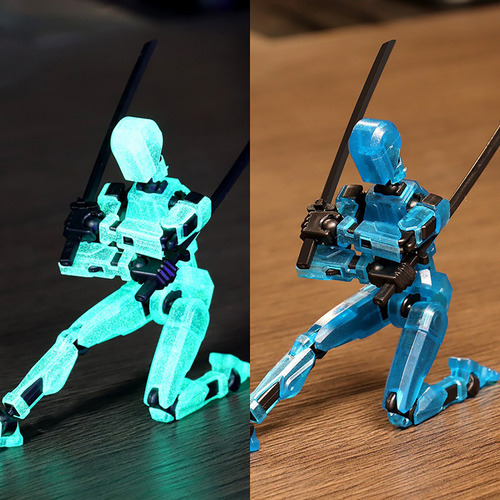 6pzs Figura Articulada Dummy Con Múltiples Articulacione