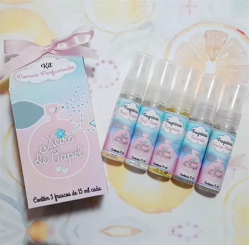 Kit Perfume para Papel Meu Devocional - 3 Aromas de 15 ml cada - Lavoro  Papéis